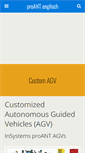Mobile Screenshot of proant-agv.com